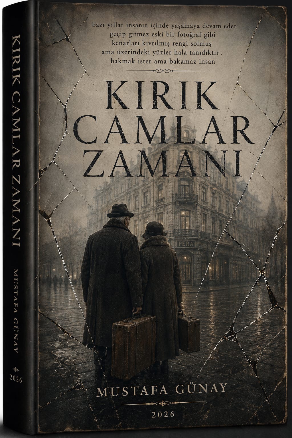 Kırık Camlar Zamanı kitap kapağı, Mustafa Günay